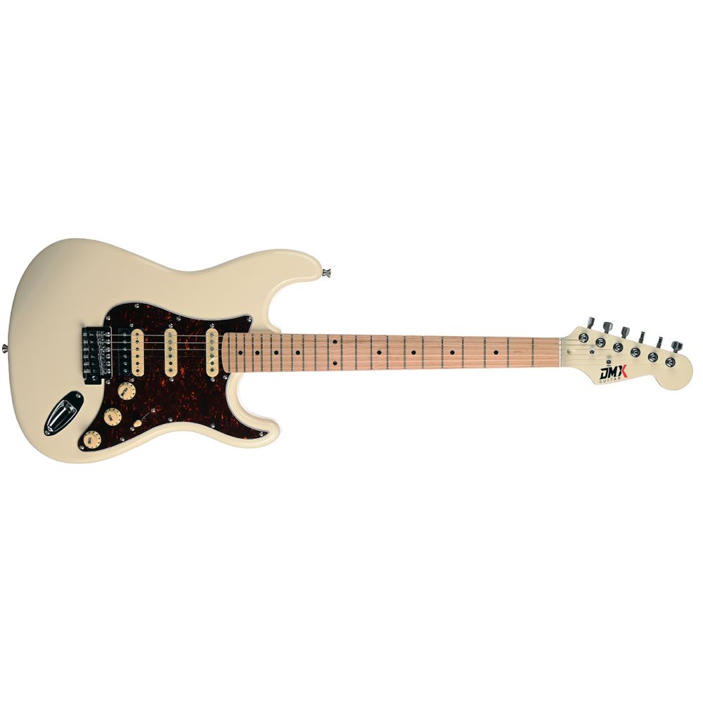 DMX Guitars DEG100 HSS OW Elektro Gitar (Olympic White) 2