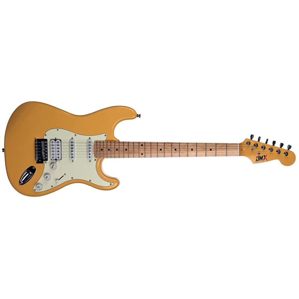 DMX Guitars DEG100 HSS BC Elektro Gitar (Buttercream) 2