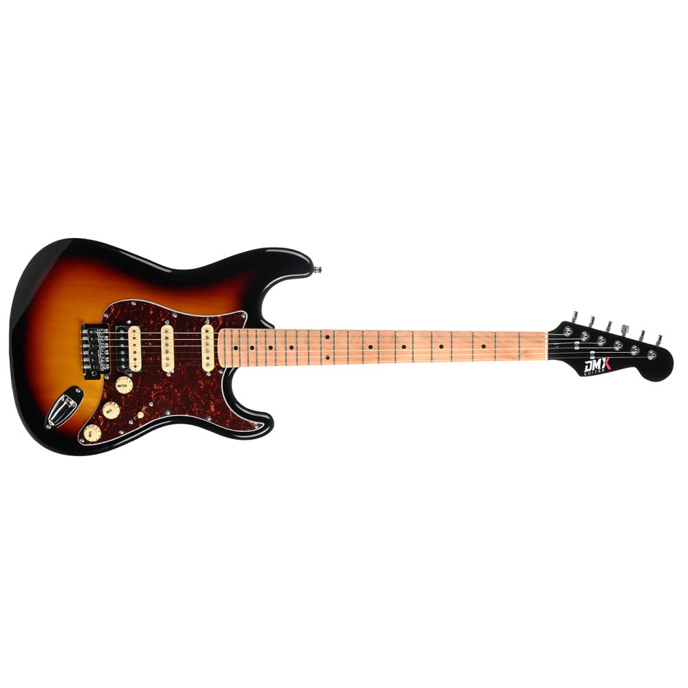 DMX Guitars DEG100 HSS 3TS Elektro Gitar 2