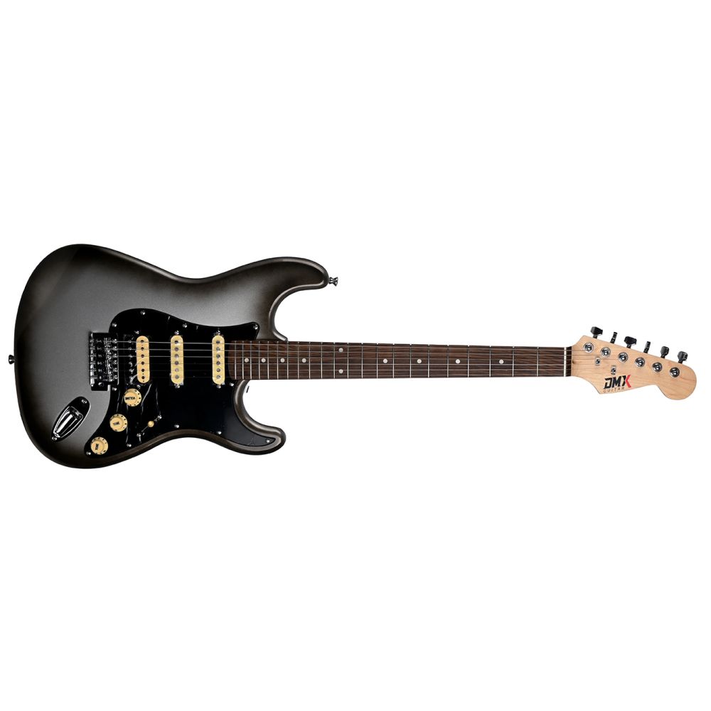 DMX Guitars DEG 100 HSS MCY (Mercury) Elektro Gitar 2