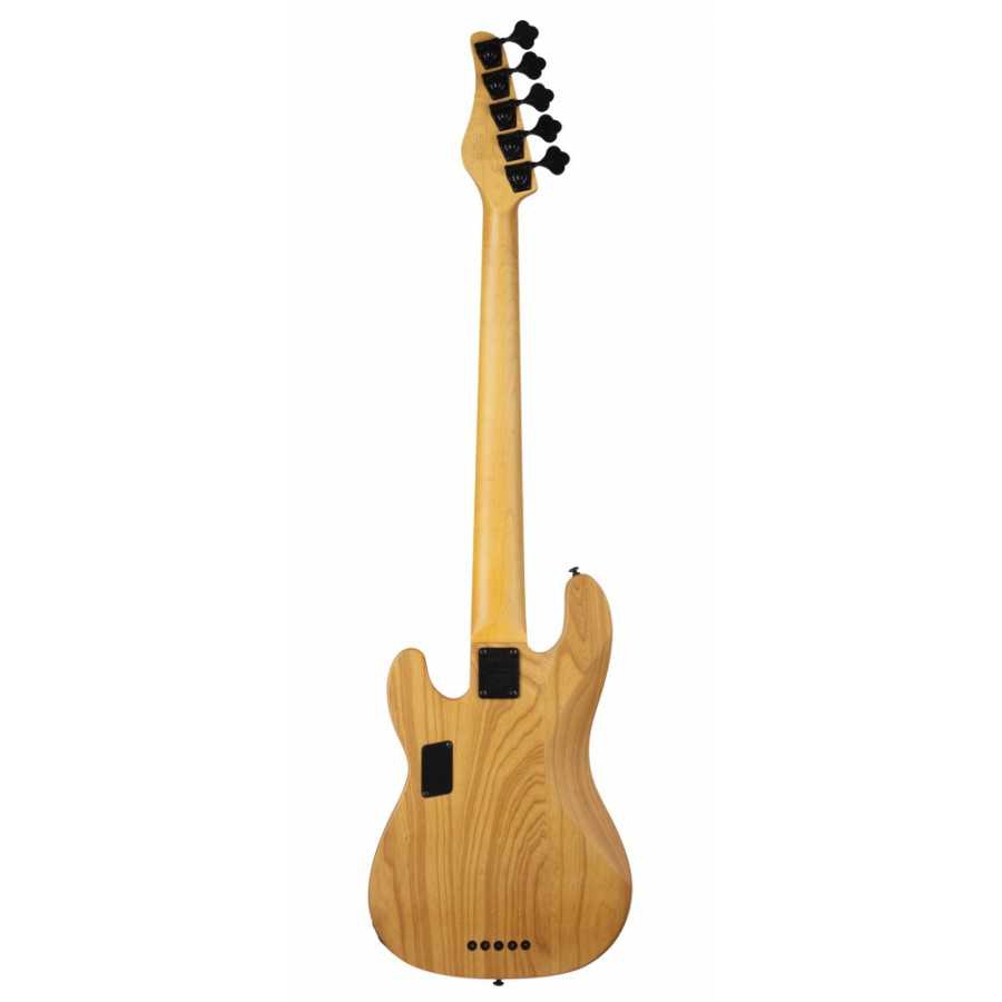 Schecter Model-T Session-5 Bas Gitar (Aged Natural Satin) 3