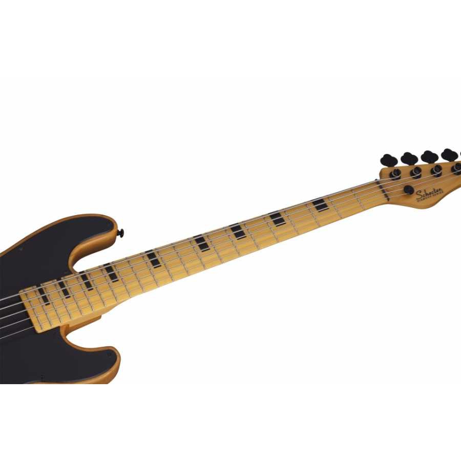 Schecter Model-T Session-5 Bas Gitar (Aged Natural Satin) 5