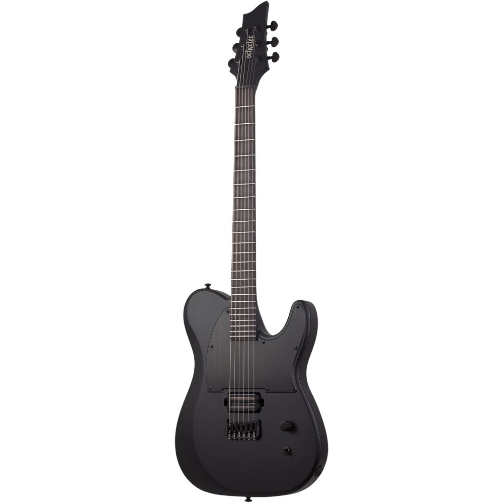 Schecter PT Black Ops Elektro Gitar (Satin Black Open Pore) 1