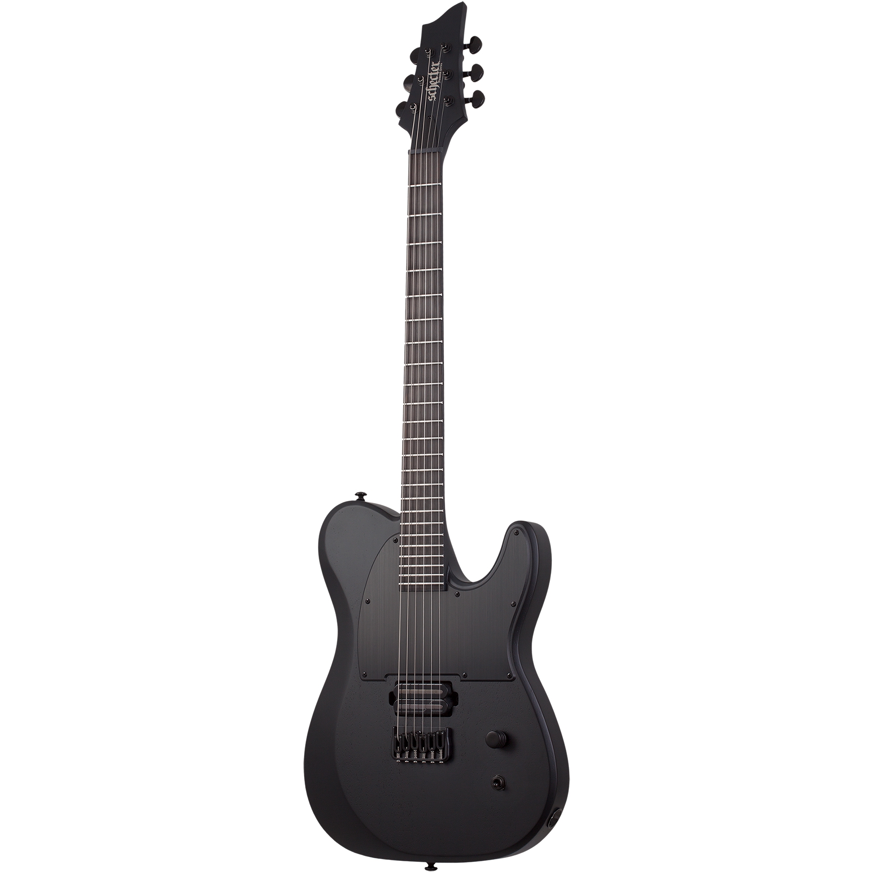 Schecter PT Black Ops Elektro Gitar (Satin Black Open Pore) 2