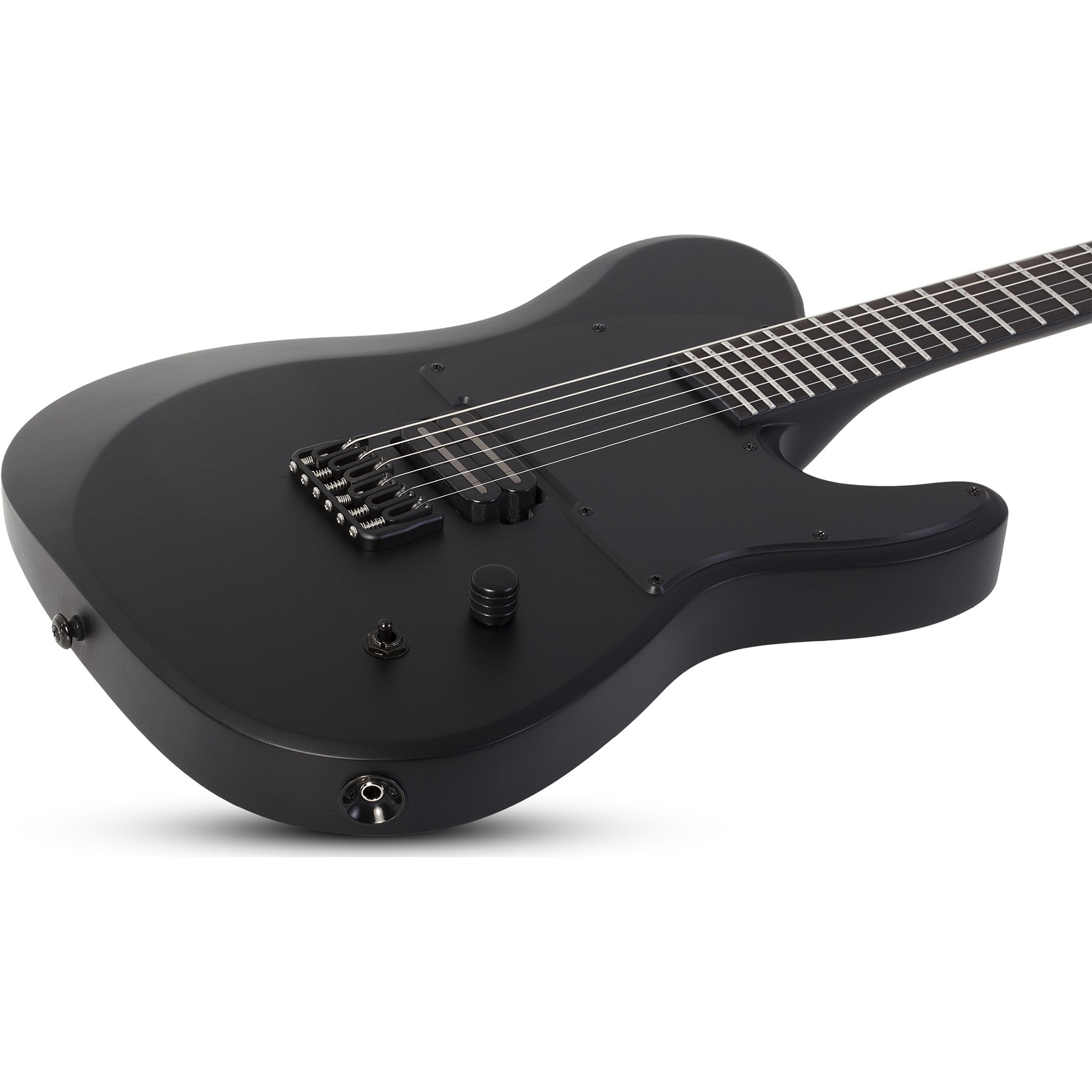 Schecter PT Black Ops Elektro Gitar (Satin Black Open Pore) 3