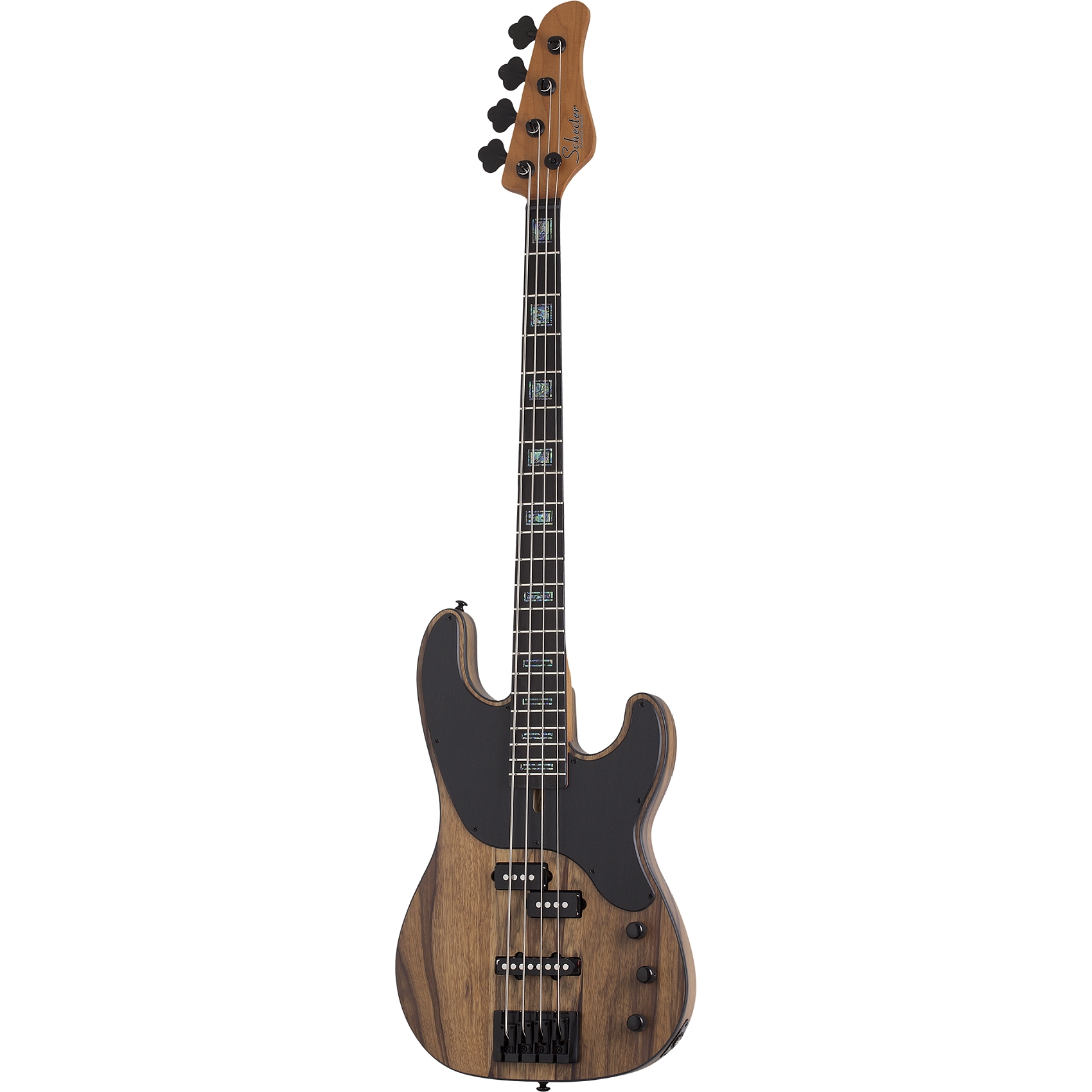 Schecter Model-T 4 Exotic Bas Gitar (Natural Satin) 2