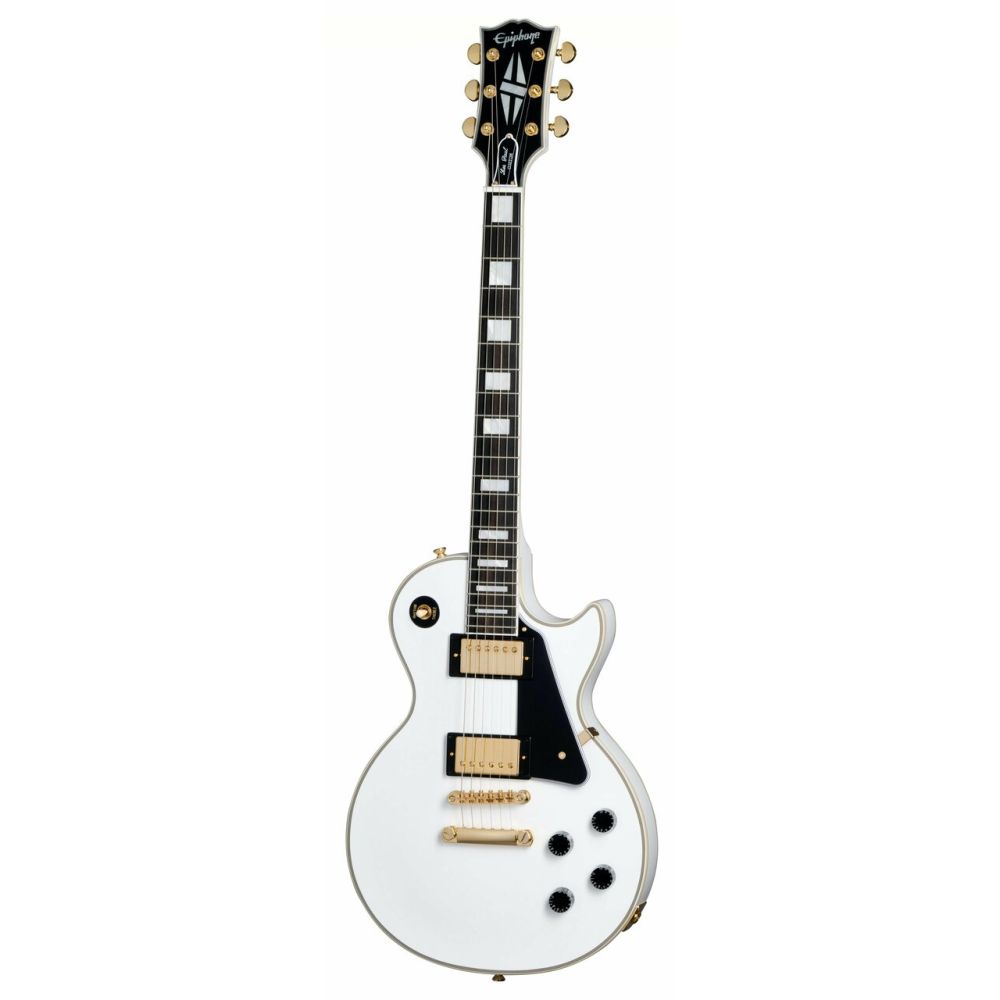Epiphone Les Paul Custom Elektro Gitar (Alpine White) 1