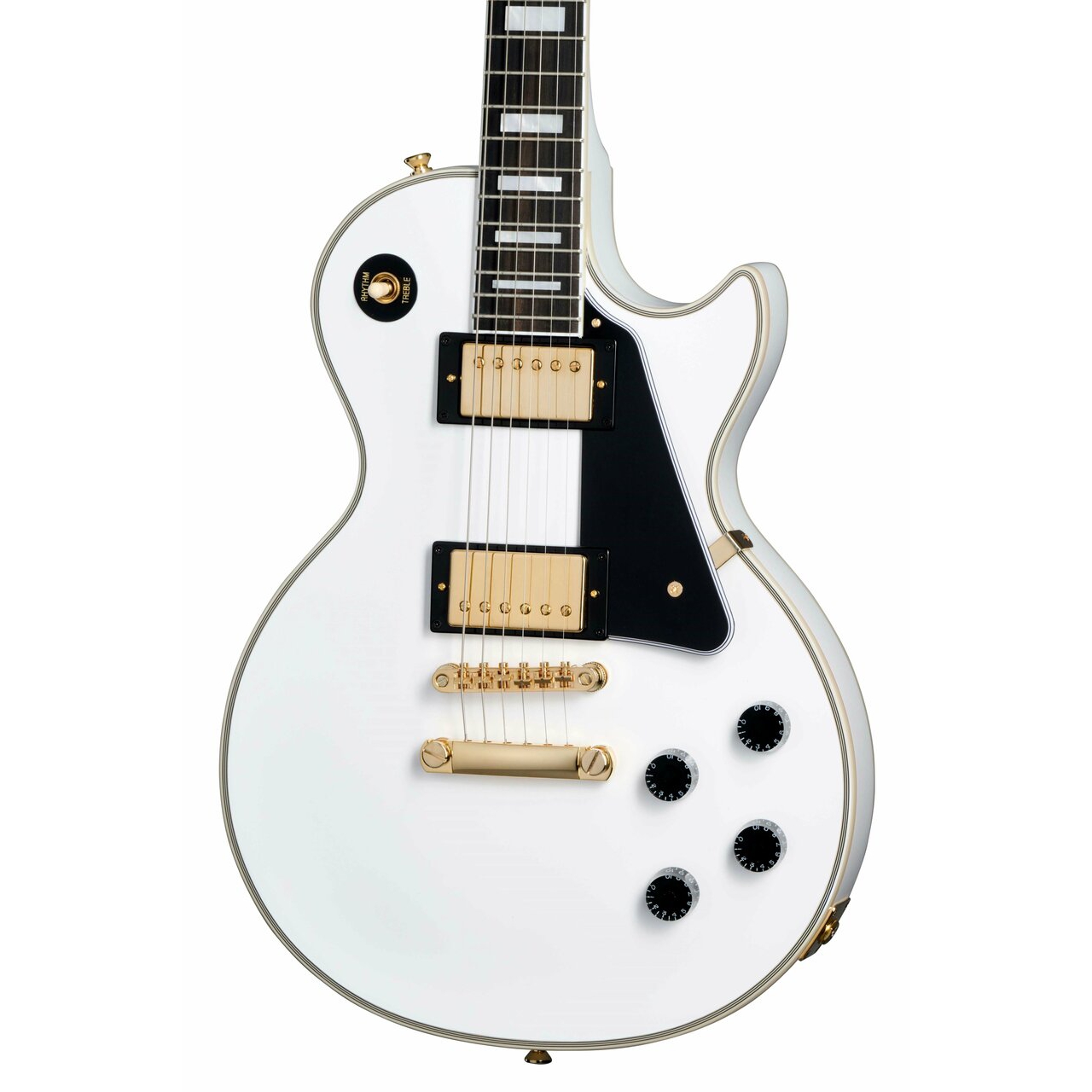 Epiphone Les Paul Custom Elektro Gitar (Alpine White) 3