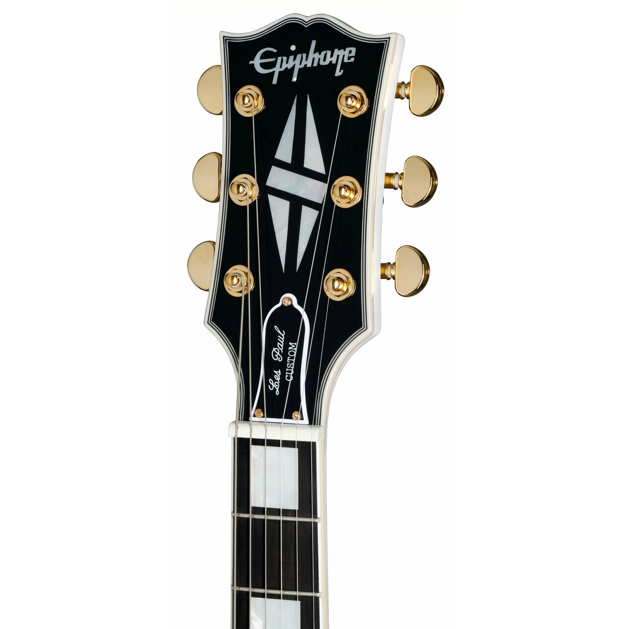 Epiphone Les Paul Custom Elektro Gitar (Alpine White) 5