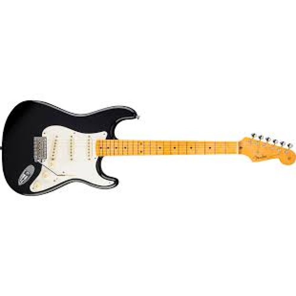 Fender American Vintage II 1957 Stratocaster Akçaağaç Klavye Black Elektro Gitar 2