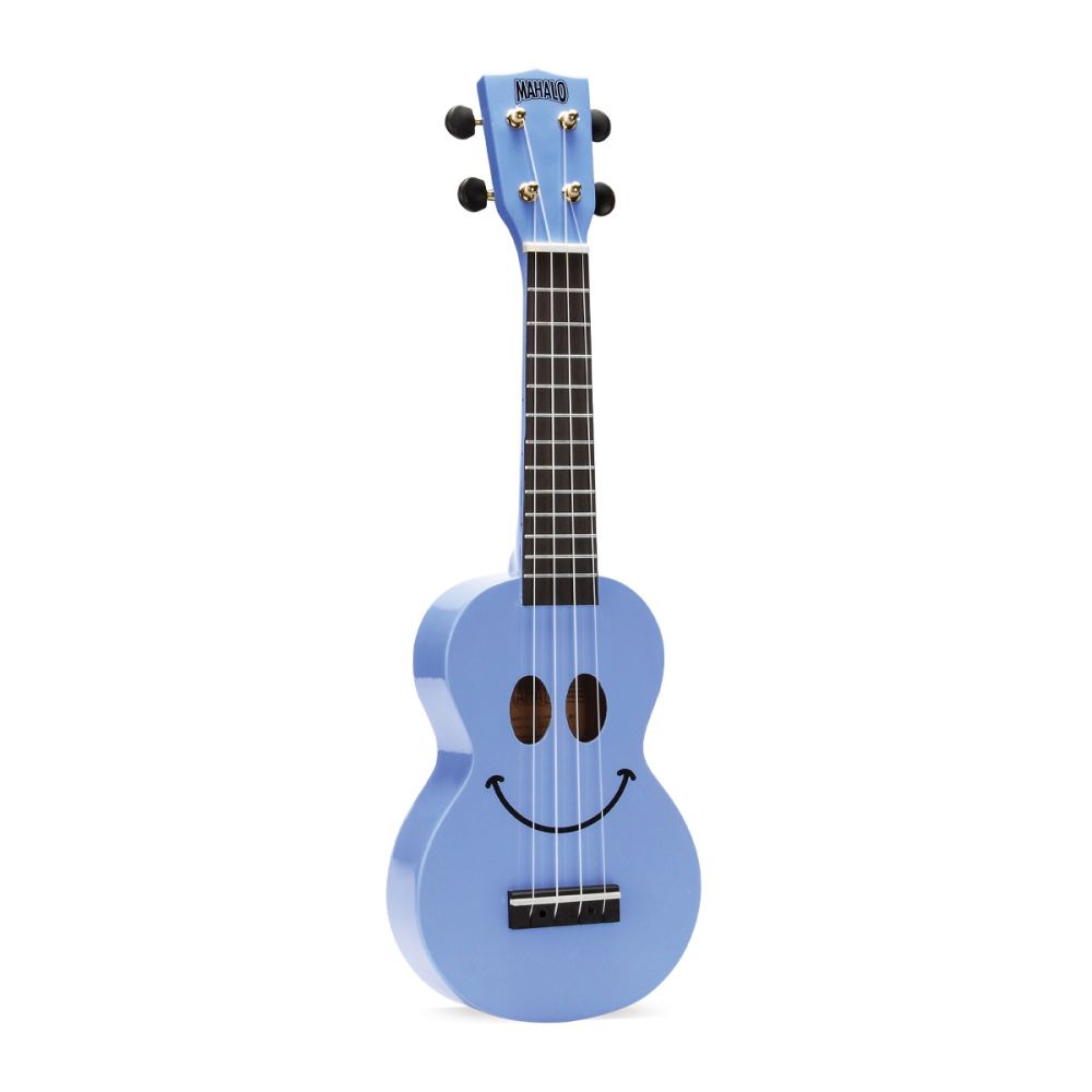 Mahalo U-Smile Soprano Ukulele (Açık Mavi) 1
