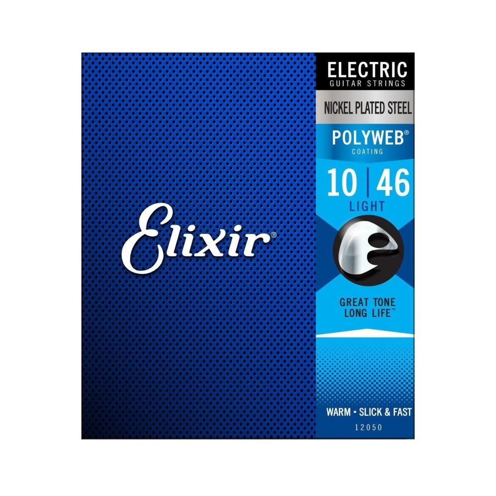 Elixir Nickel Polyweb Light Elektro Gitar Teli(10-46) 1