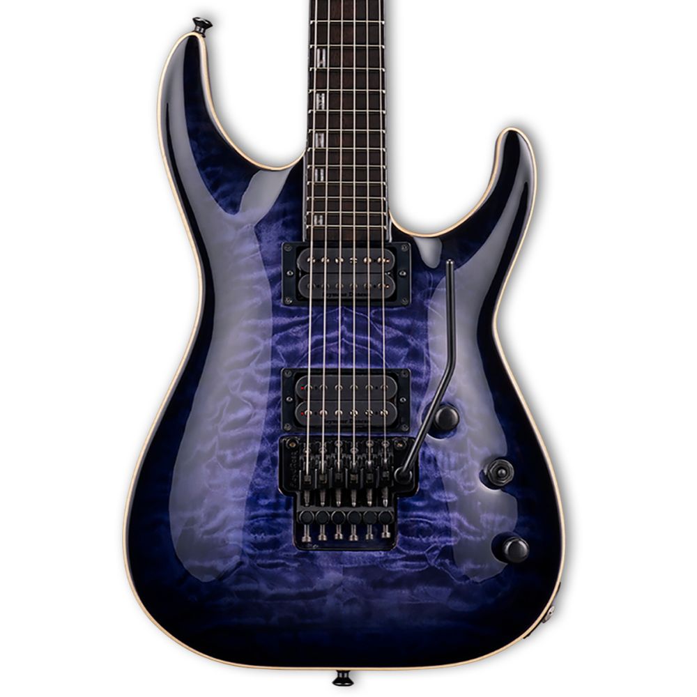 ESP EII Horizon Quilted Maple Reindeer Blue Elektro Gitar 1