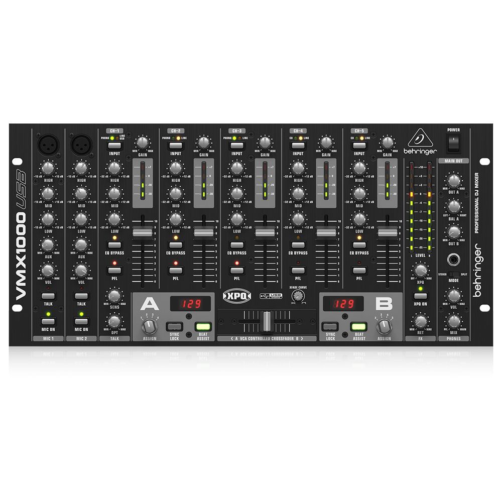 BEHRINGER PRO MIXER VMX1000USB / DJ Kontrol Ünitesi 1
