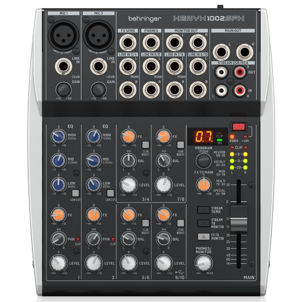 BEHRINGER 1002SFX Xenyx Analog Mixer 1