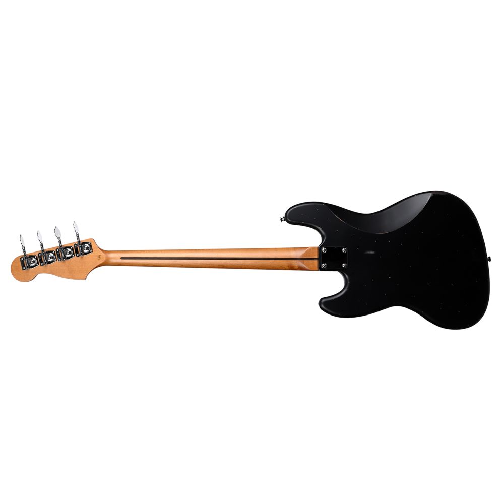 Lea LB-455-1 BK Limited Edition Heavy Relic Bas Gitar (Black) 3