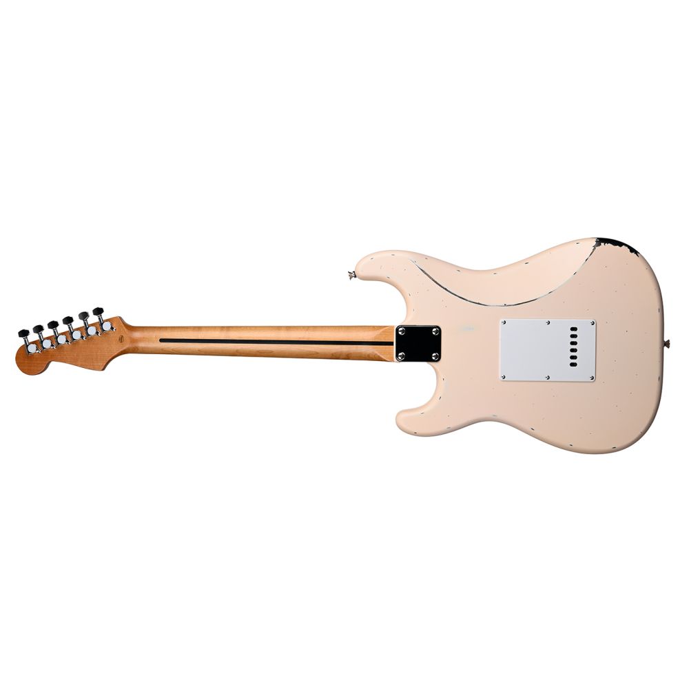 Lea RLC-100 SP Limited Edition Heavy Relic Elektro Gitar (Shell Pink) 3