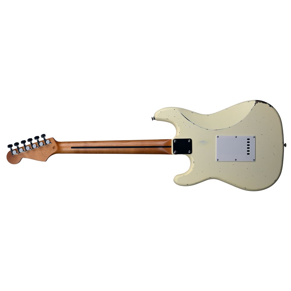 Lea RLC-100 OW Limited Edition Heavy Relic Elektro Gitar (Olympic White) 3