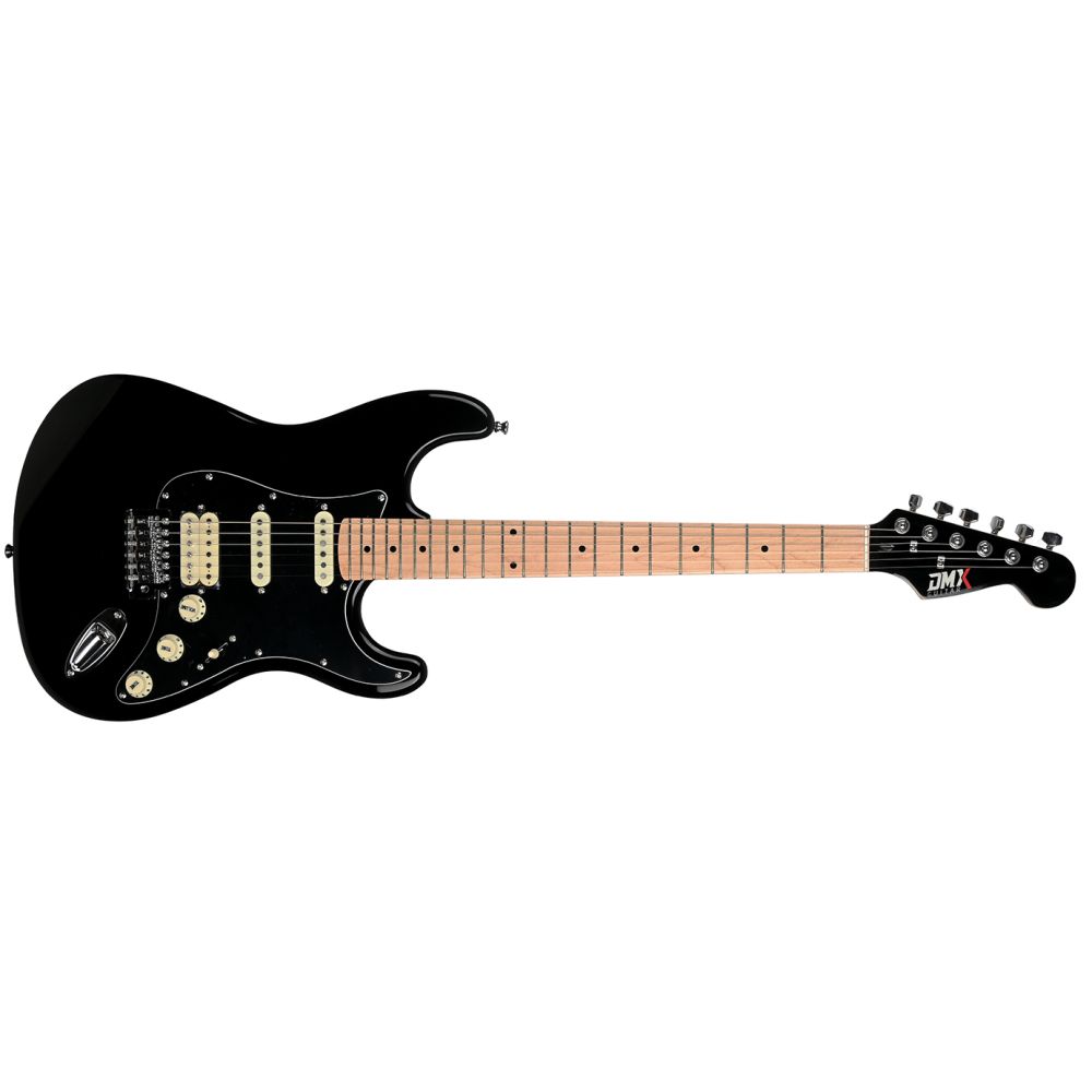 DMX Guitars DEG100 HSS BLK Elektro Gitar 2