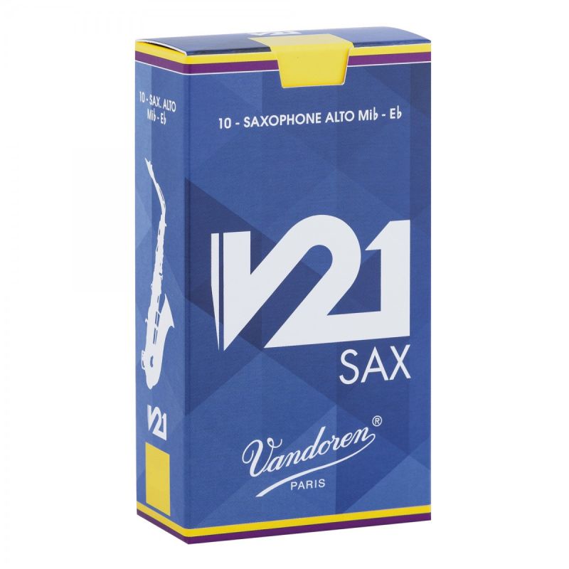 Vandoren V21 SR8125 Alto Saksafon Kamışı (10Lu) No. 2,5 1