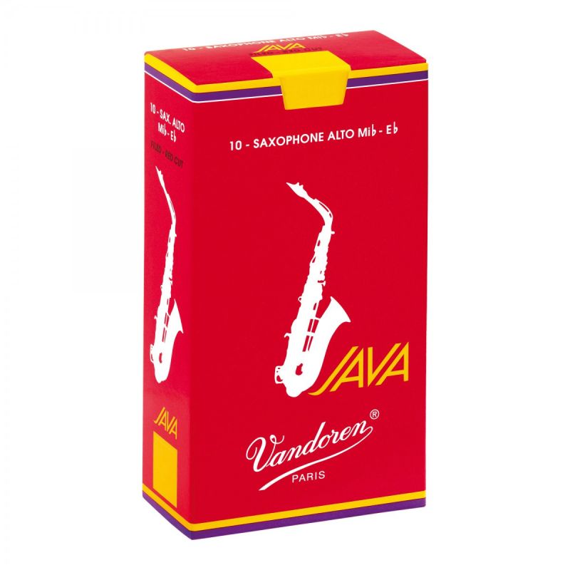 Vandoren SR262R Java Red Cut Alto Saksafon Kamışı (10Lu) No. 2 1