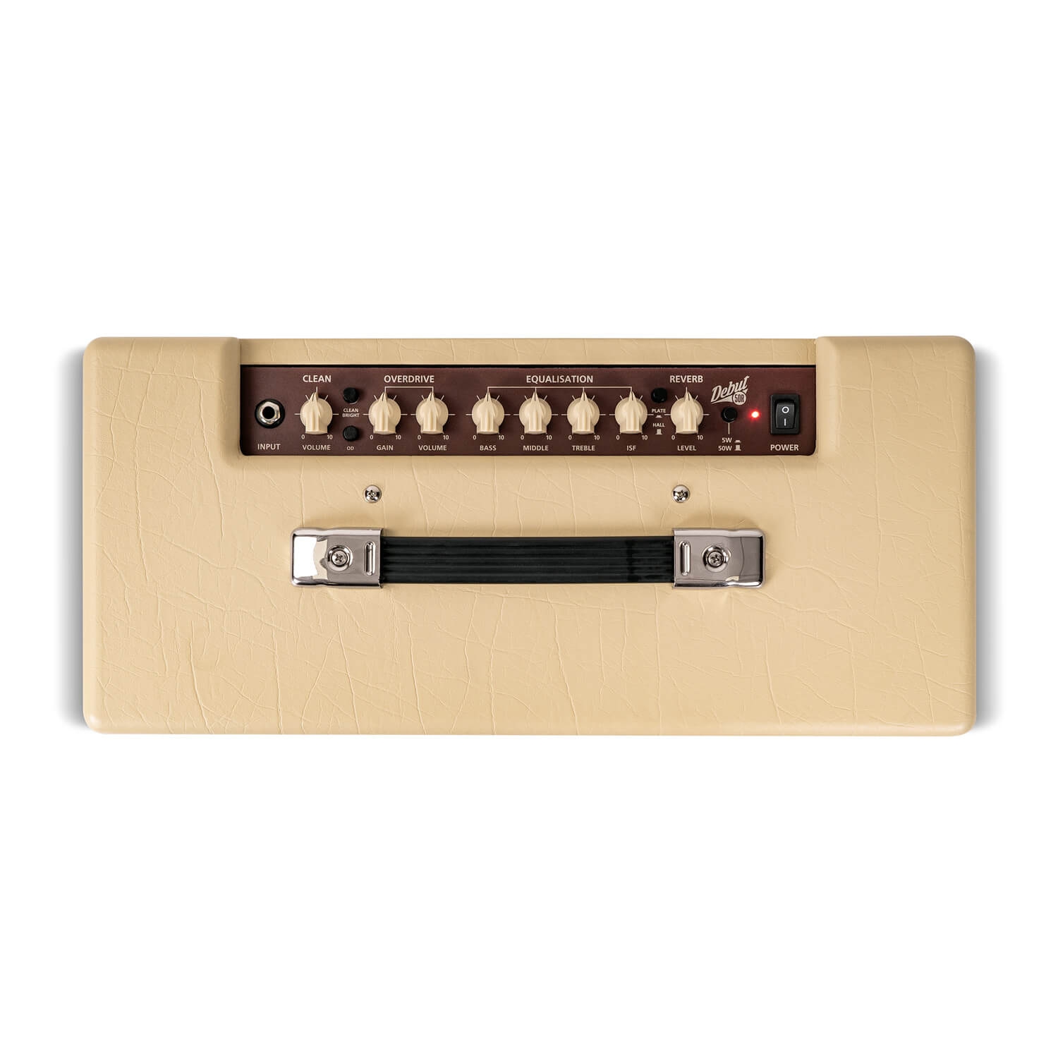 Blackstar Debut 50R 1 x 12'' 50-Watt Kombo Amfi (Cream Oxblood) 4