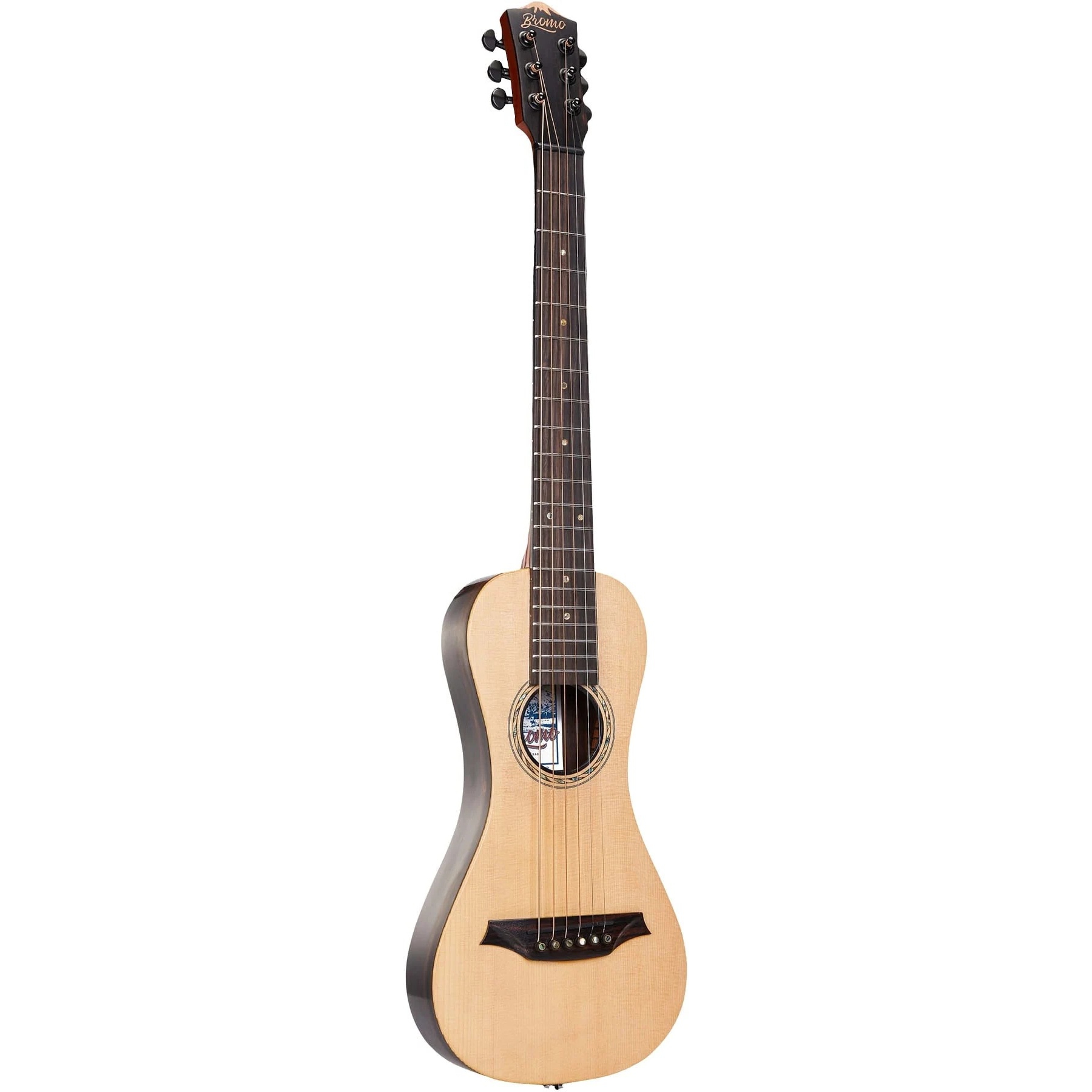 Bromo BAR3E Natural Elektro Akustik Gitar (Natural) 1