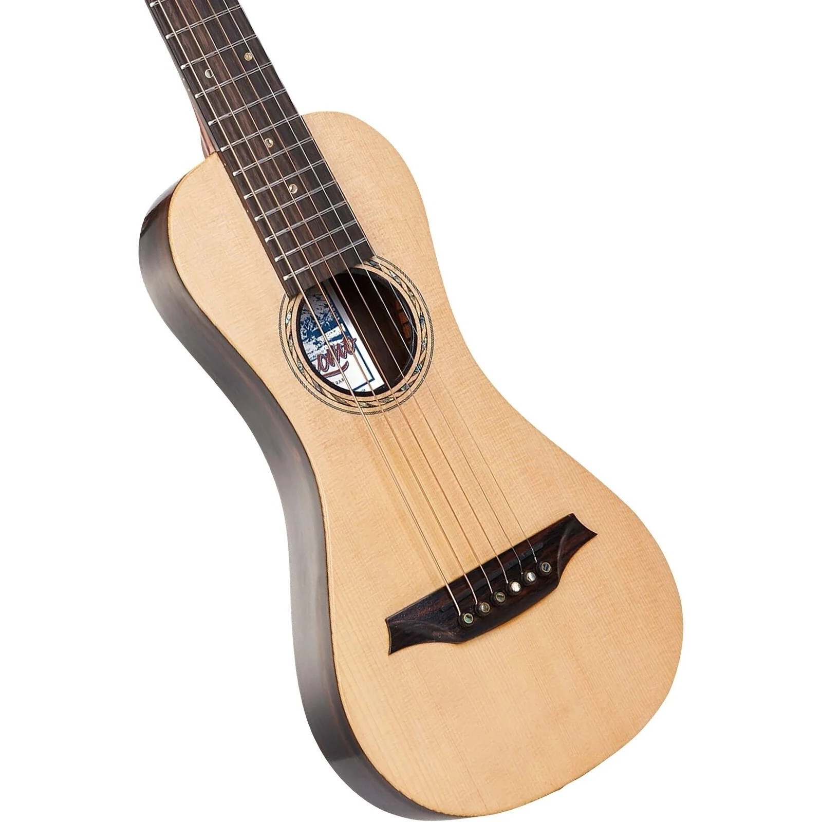 Bromo BAR3E Natural Elektro Akustik Gitar (Natural) 2