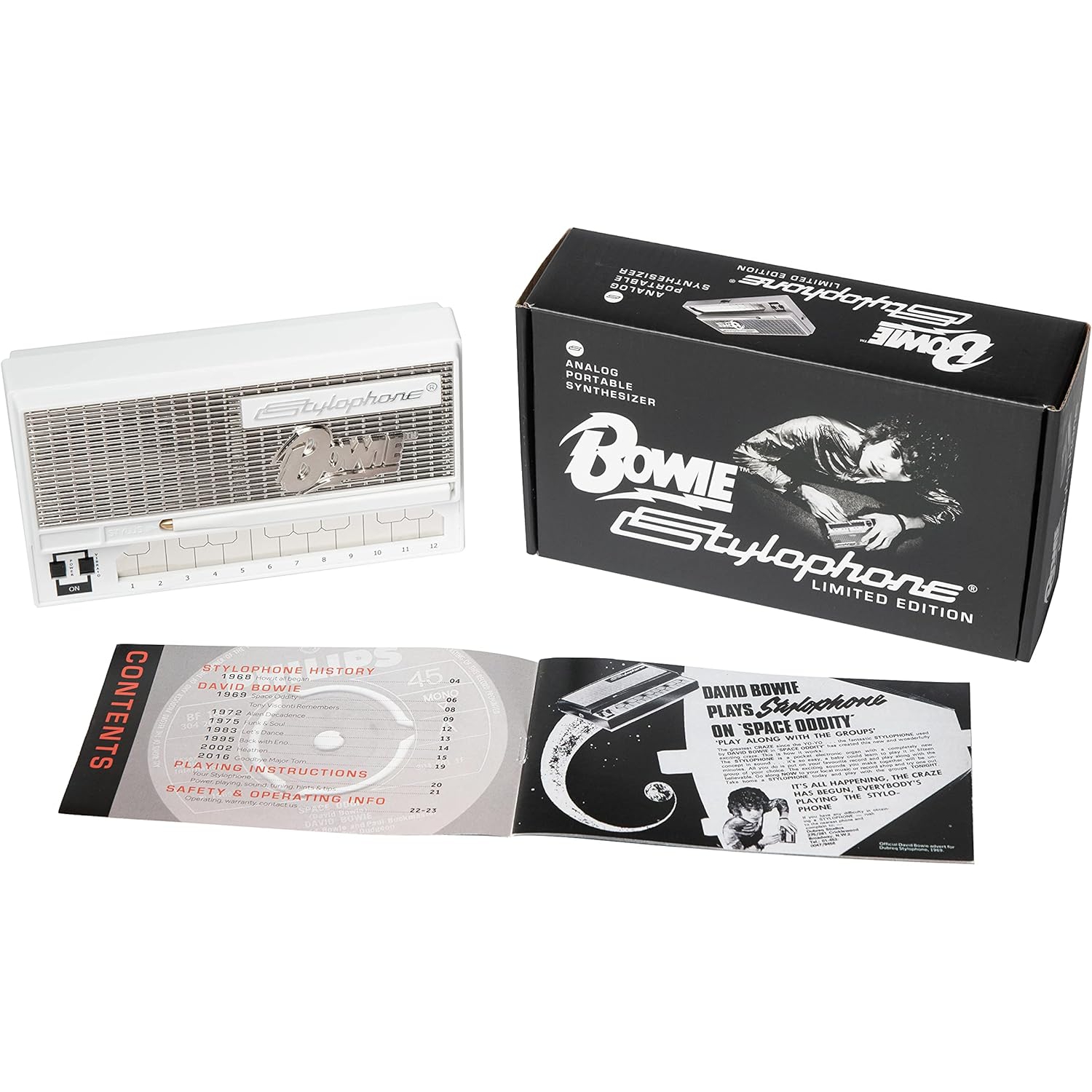 Stylophone Bowie Synthesizer (Beyaz) 4