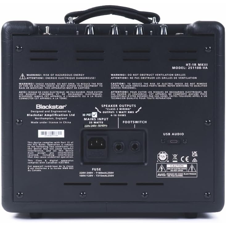 Blackstar HT-1R-MKIII 8" 1-Watt Tube Combo Amfi 4