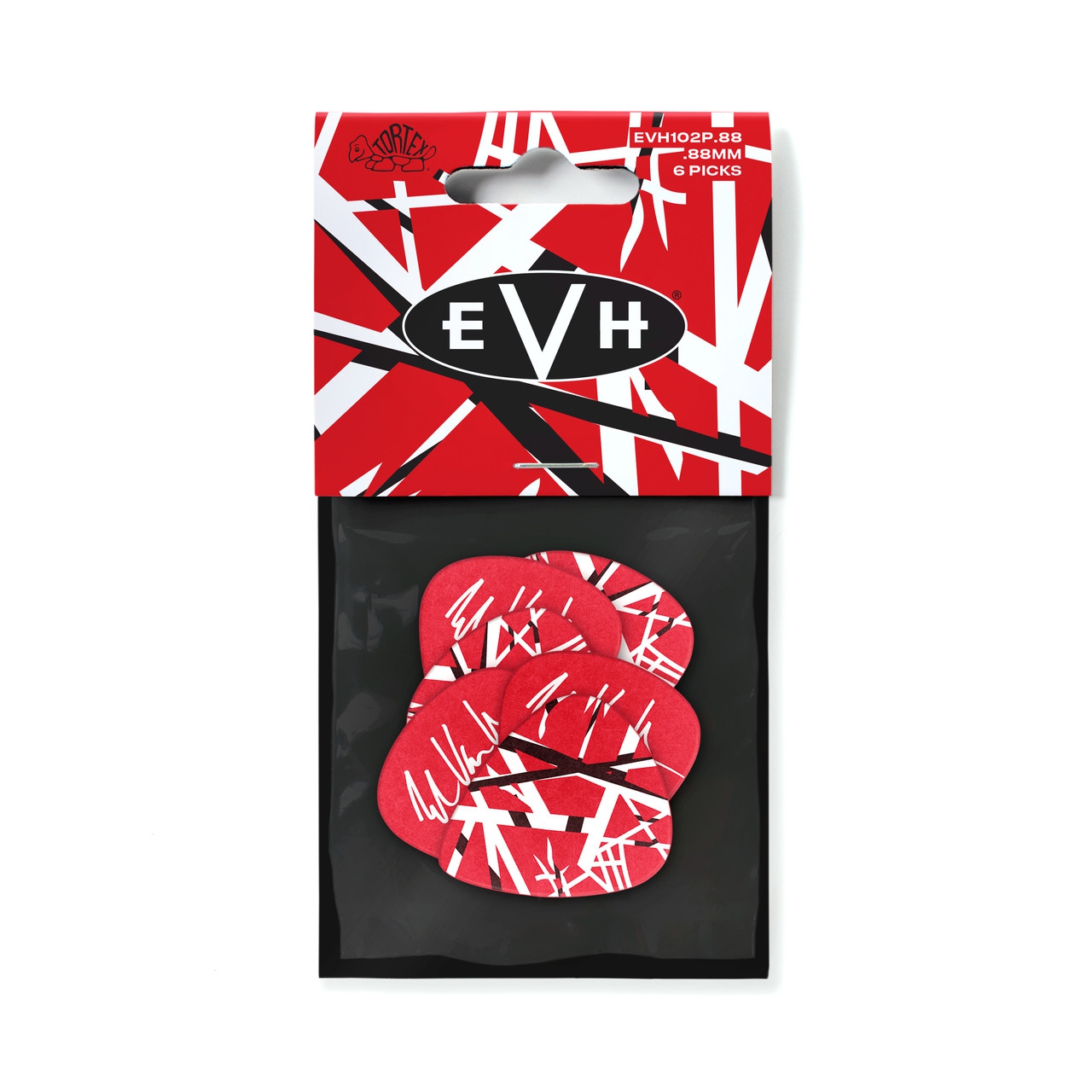 Jim Dunlop EVH102P.88 EVH Frankenstein 6'lı Paket Pena (0.88 mm) 1