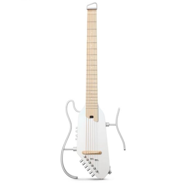Donner Hush-i Pro Elektro Akustik Gitar (Beyaz) 1