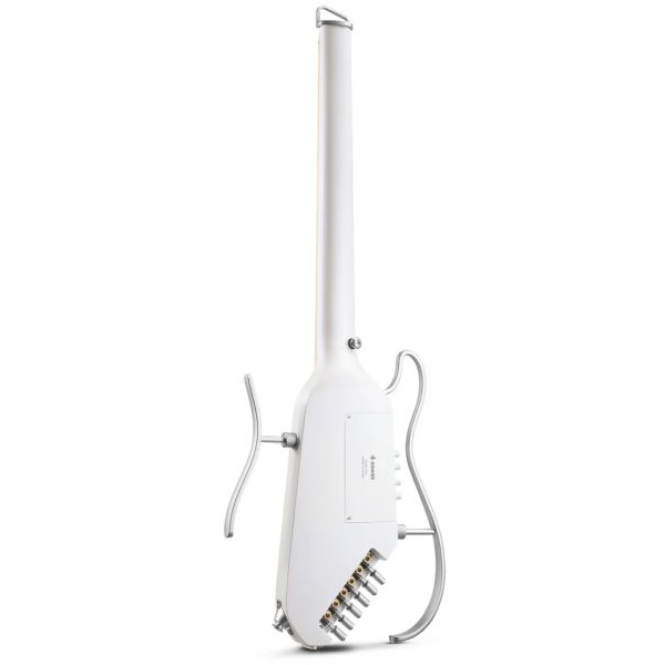 Donner Hush-i Pro Elektro Akustik Gitar (Beyaz) 5