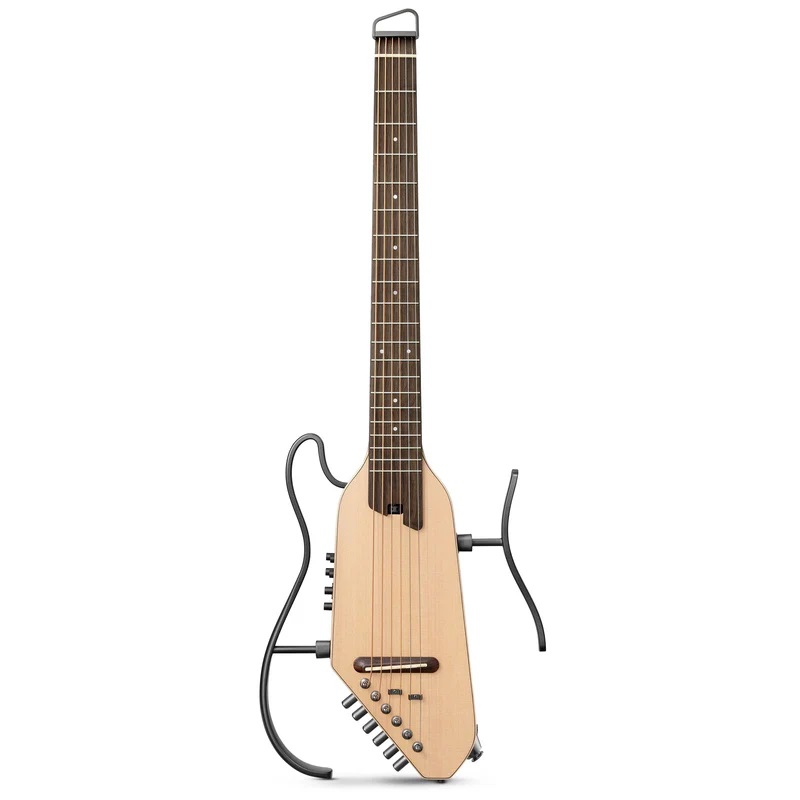 Donner Hush-i Pro Elektro Akustik Gitar (Natural Ladin) 1