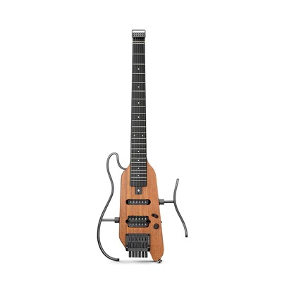 Donner HUSH-X Headless Traveller Elektro Gitar Seti (Natural) 3