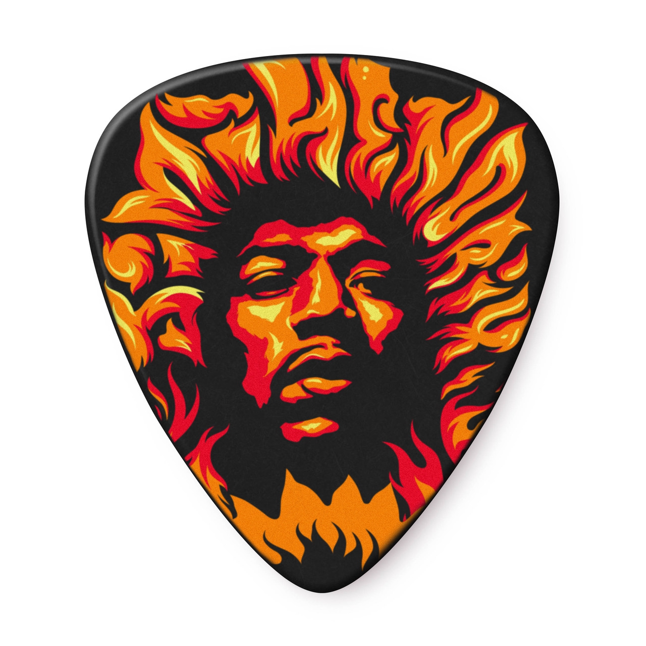 Jim Dunlop JHP14HV Hendrix Voodoo Fire 6'lı Paket Pena 1