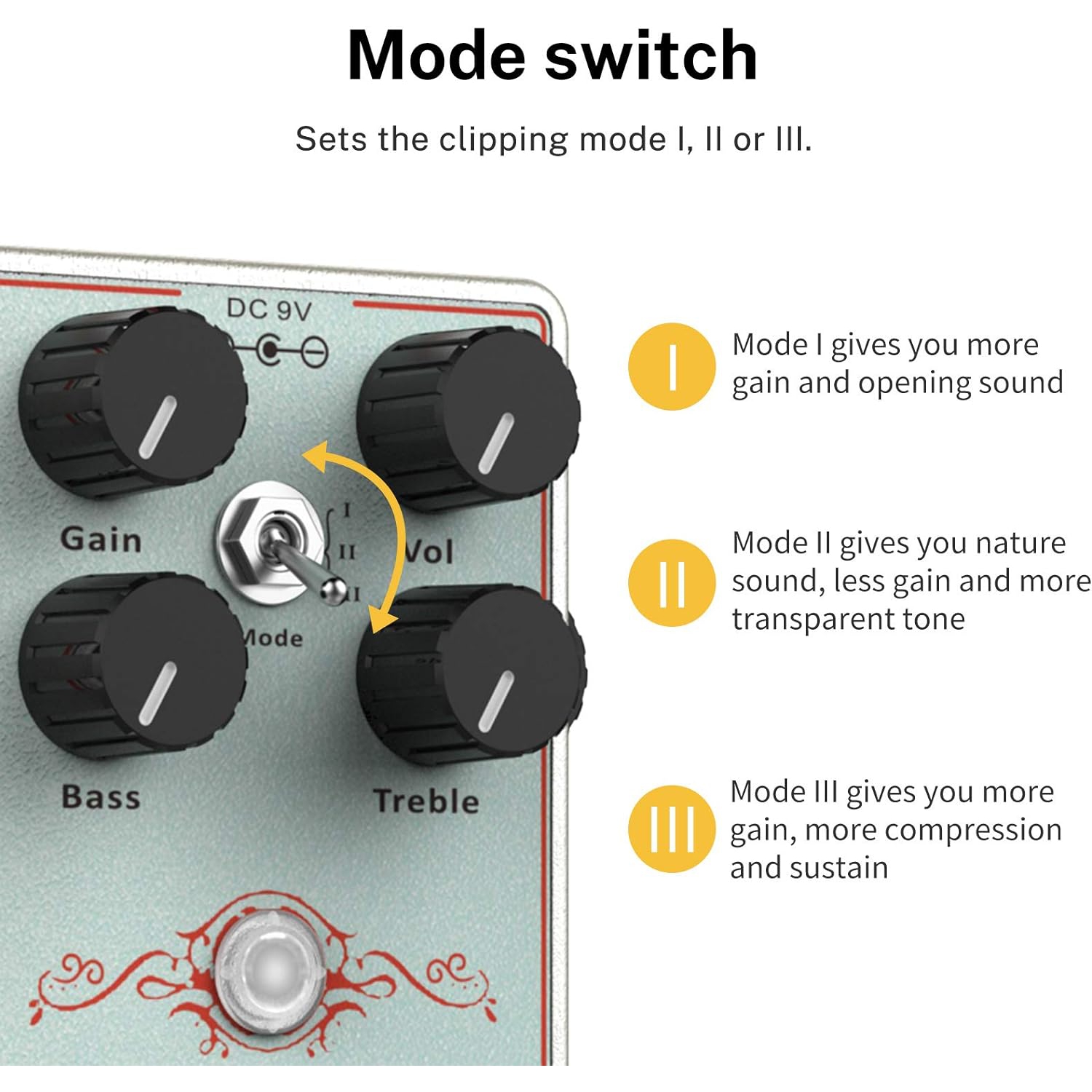 Donner Dumbal Drive Overdrive Pedalı 2