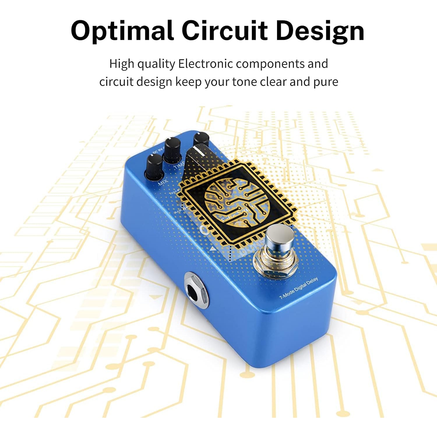 Donner EC1006 Dijital Multi Delay Pedalı 5