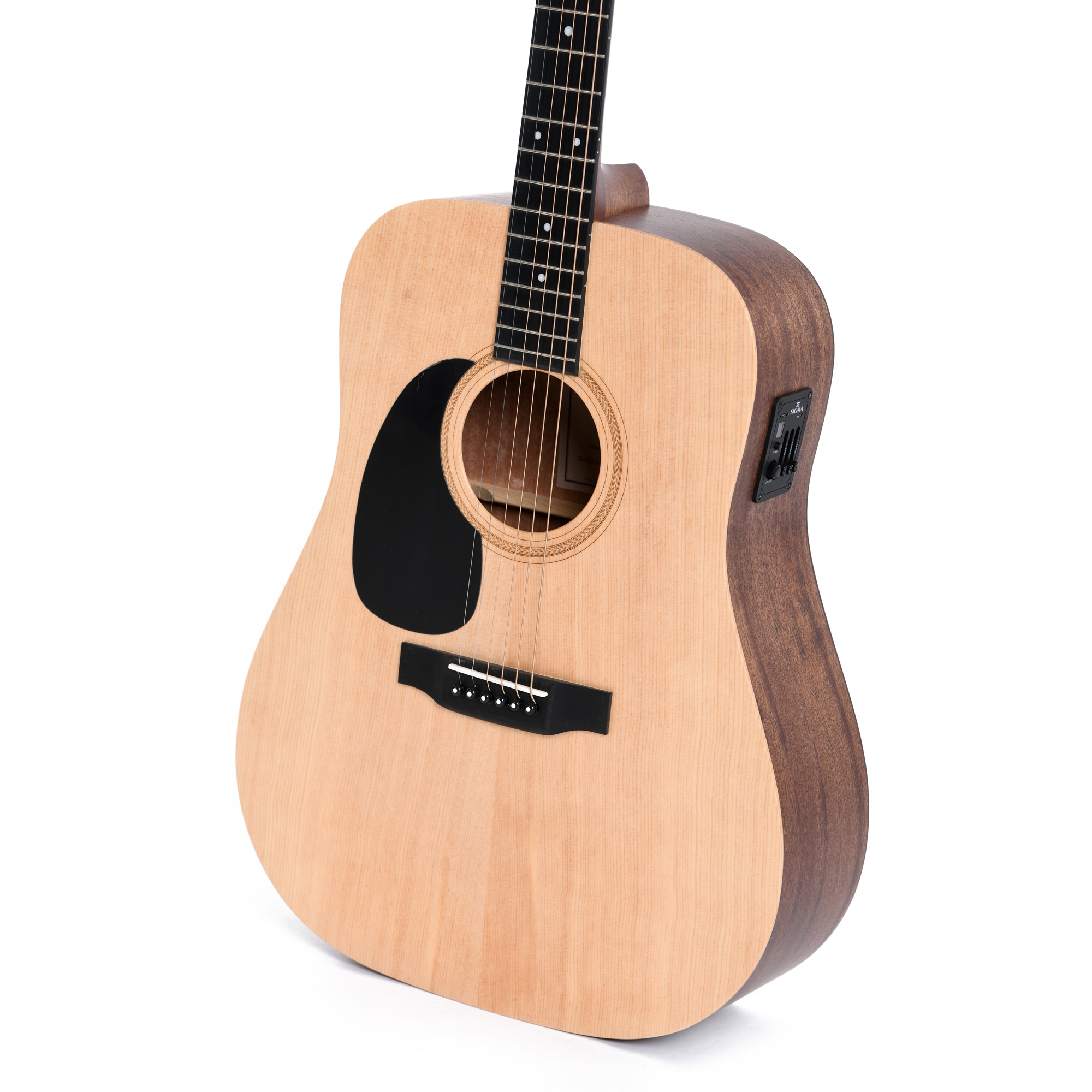 Sigma DMEL Solak Elektro Akustik Gitar (Natural) 2