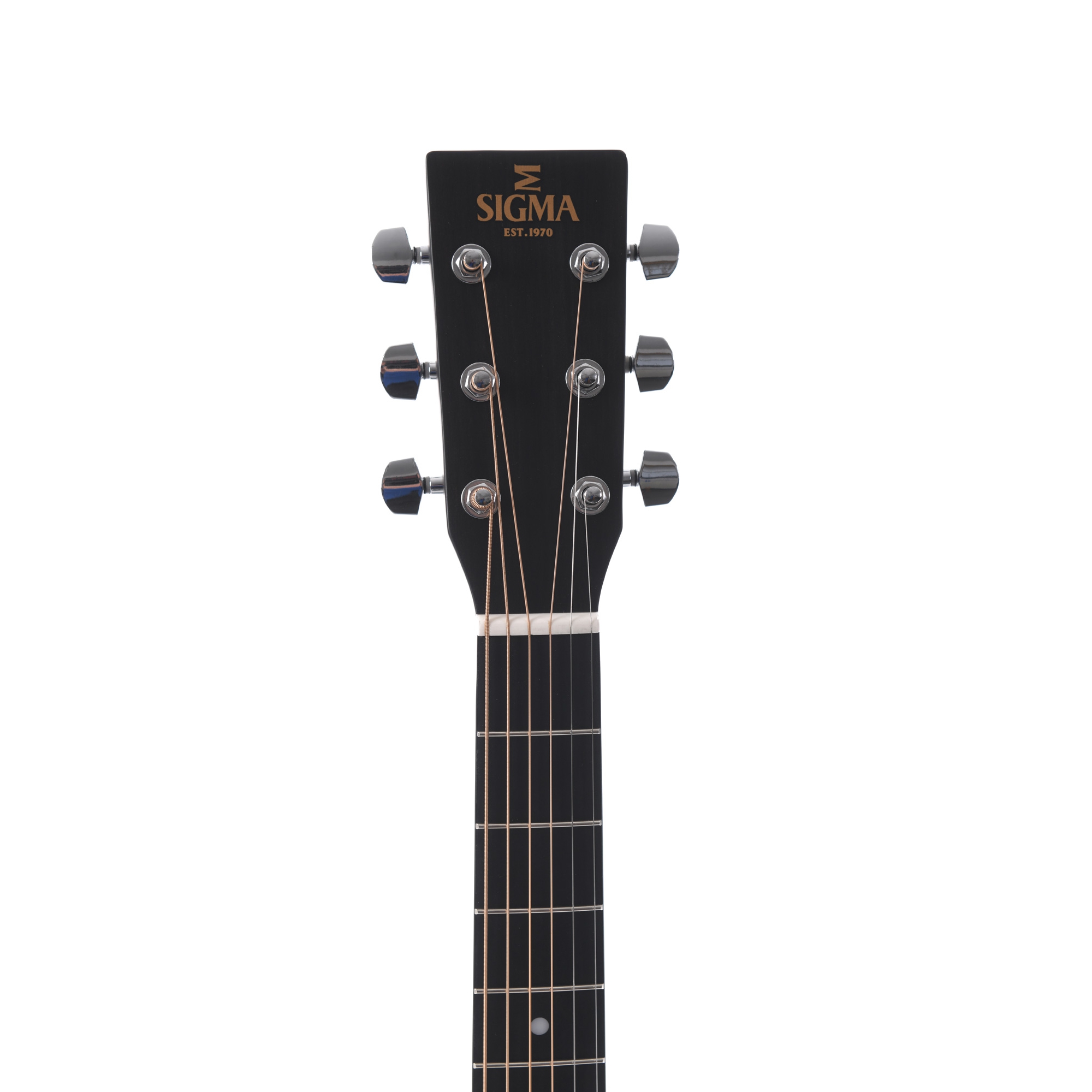 Sigma DMCE-BKB Elektro Akustik Gitar (Siyah) 5