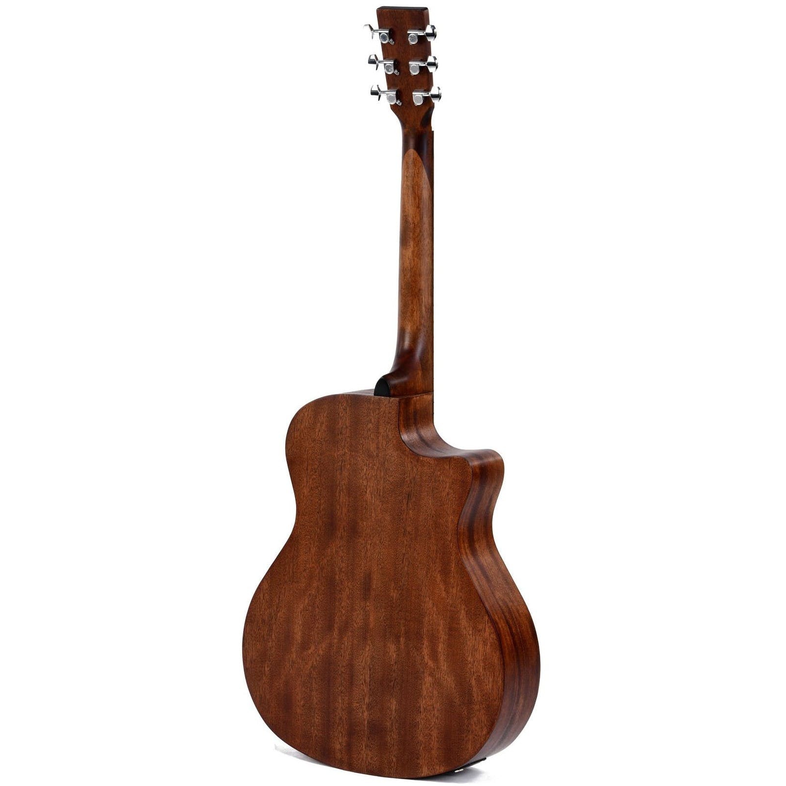 Ditson GC-10EL Grand Om Solak Elektro Akustik Gitar (Natural) 3