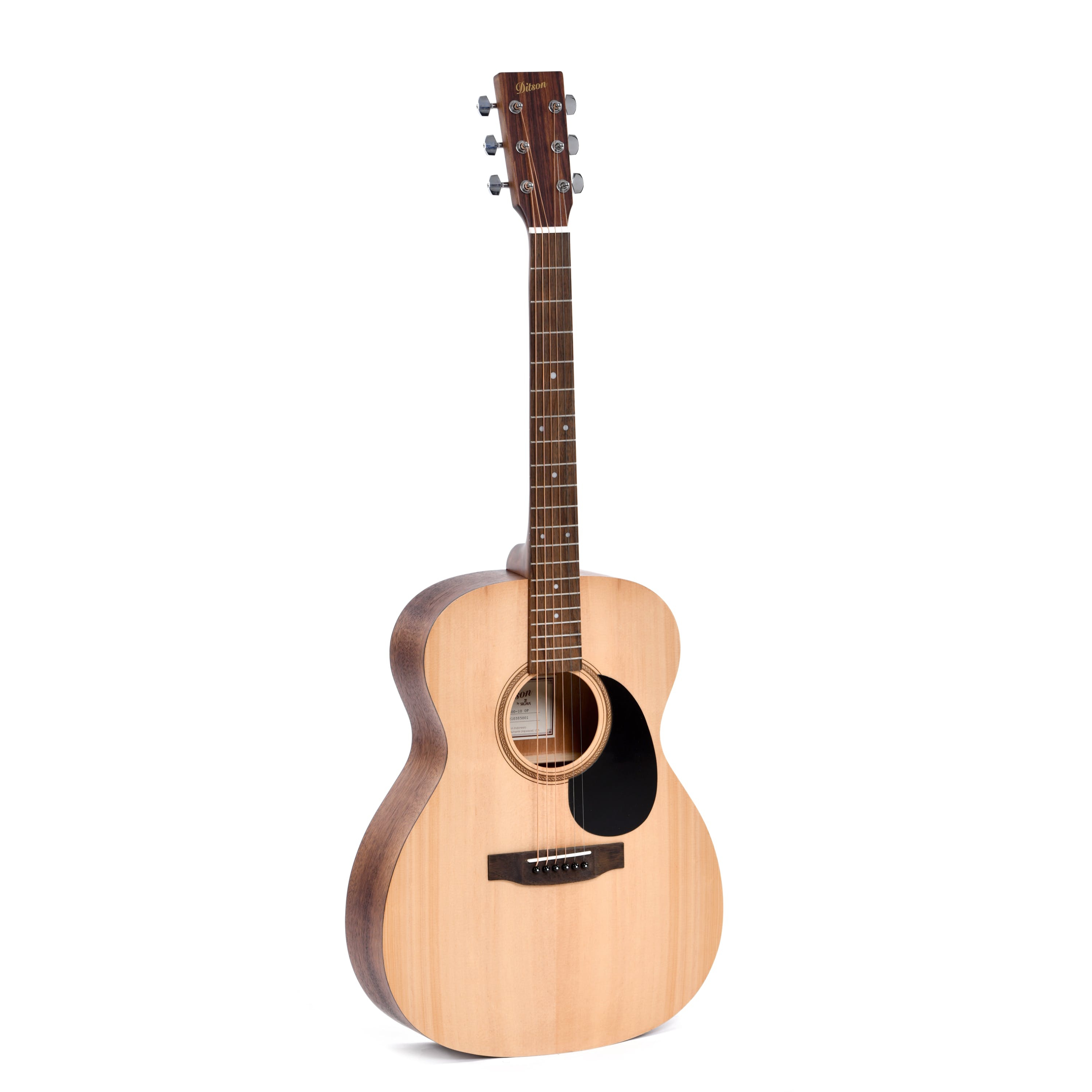 Ditson 000-10 Akustik Gitar (Naturel) 1