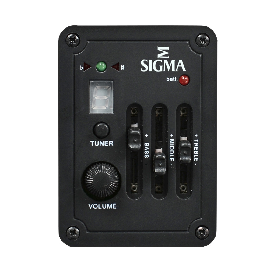 Sigma GTCE Elektro Akustik Gitar (Natural) 5