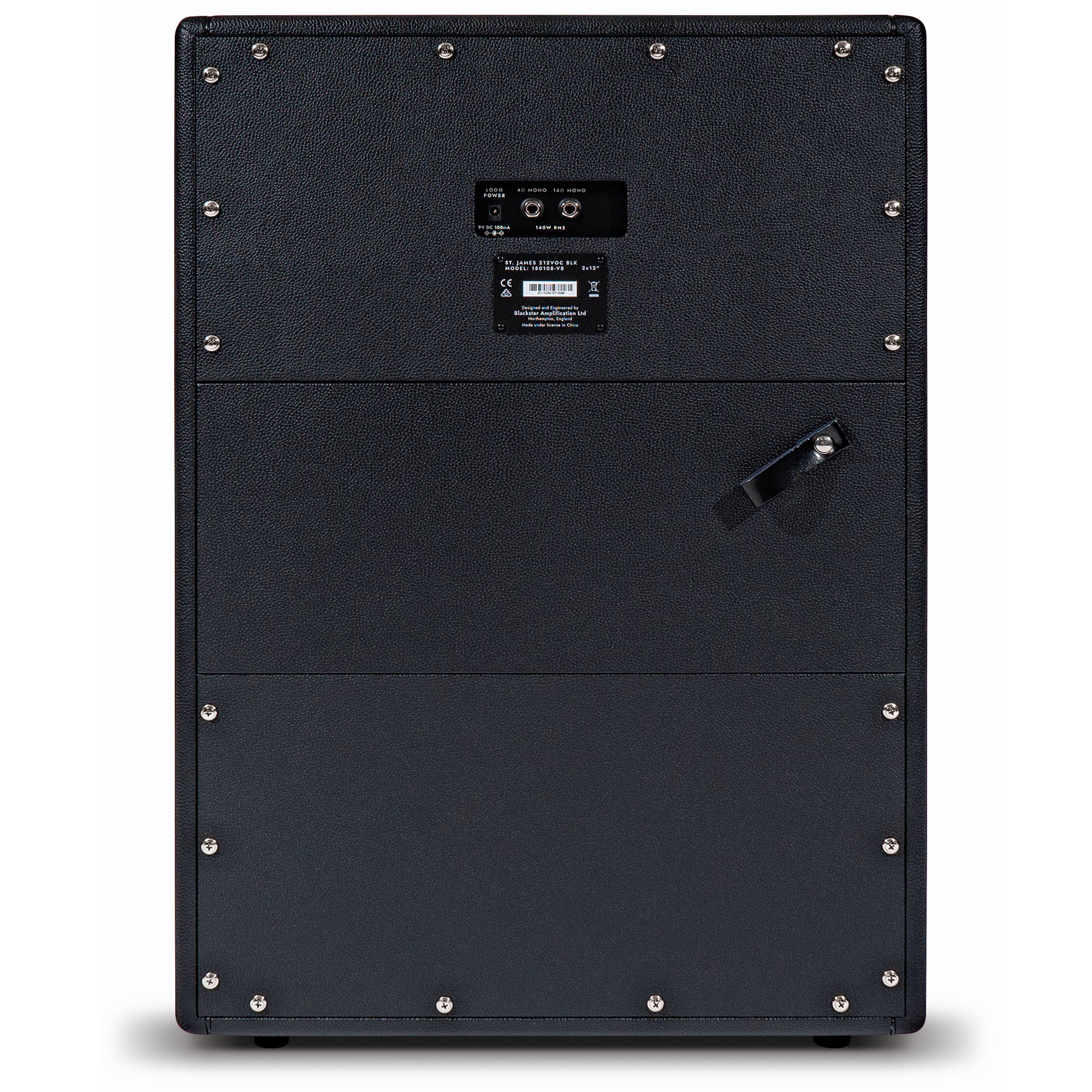 Blackstar St. James Vertical 2 x 12" Kabin (Siyah) 4