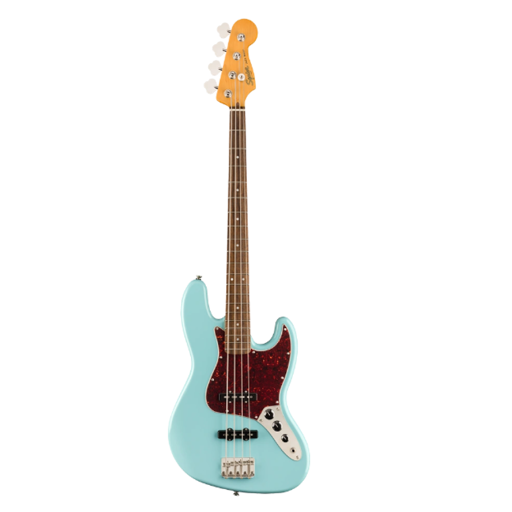 Squier Debut Precision Bass Laurel Klavye Daphne Blue Bas Gitar 1