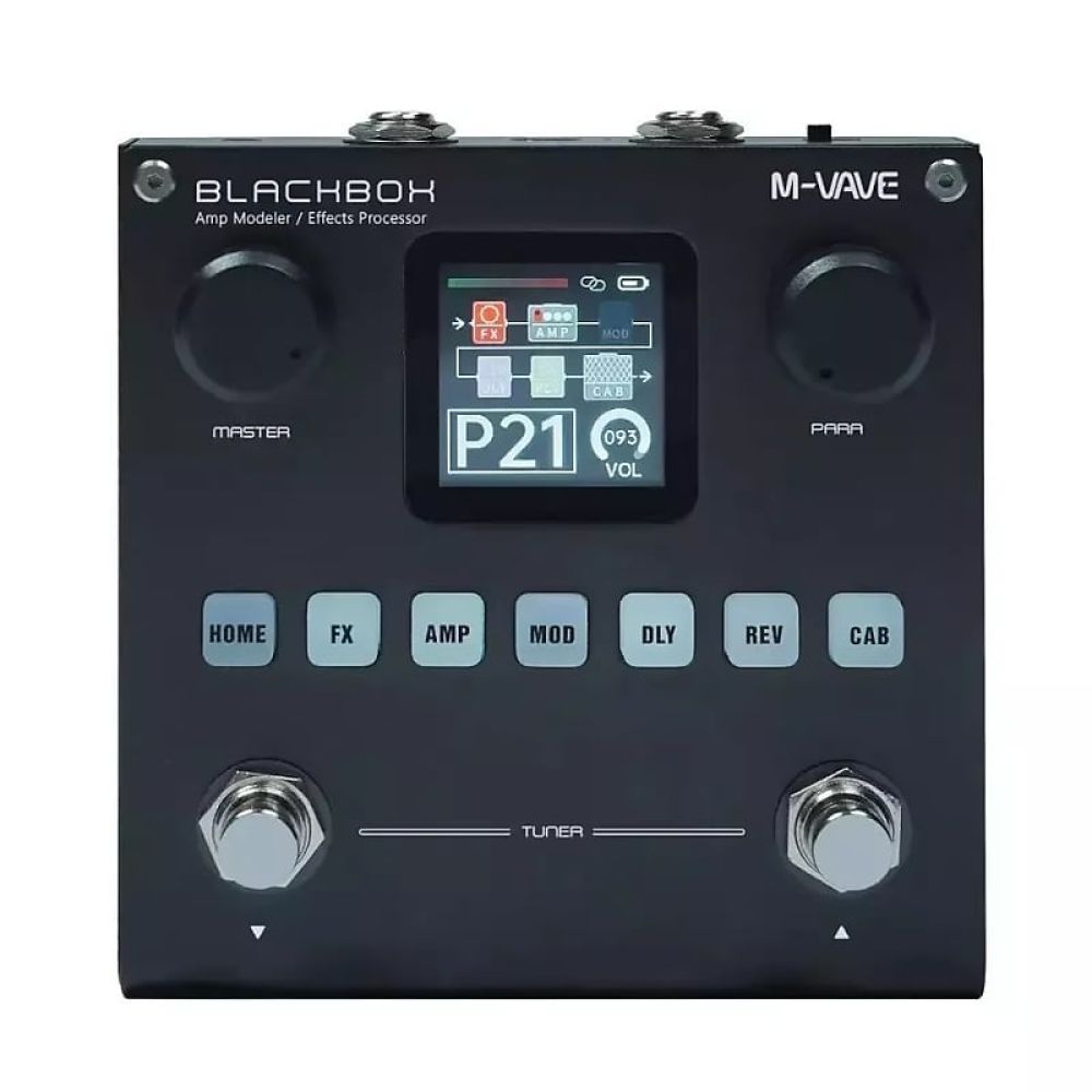 M-VAVE ANN Black Pedal Box Multi Effects Guitar 1