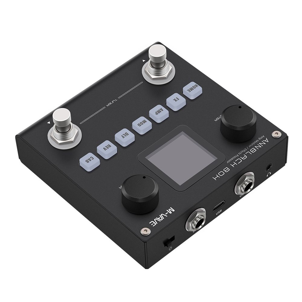 M-VAVE ANN Black Pedal Box Multi Effects Guitar 2