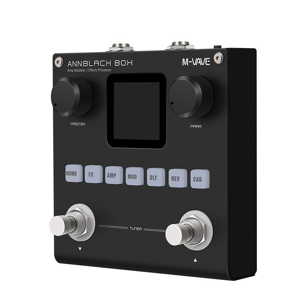 M-VAVE ANN Black Pedal Box Multi Effects Guitar 4