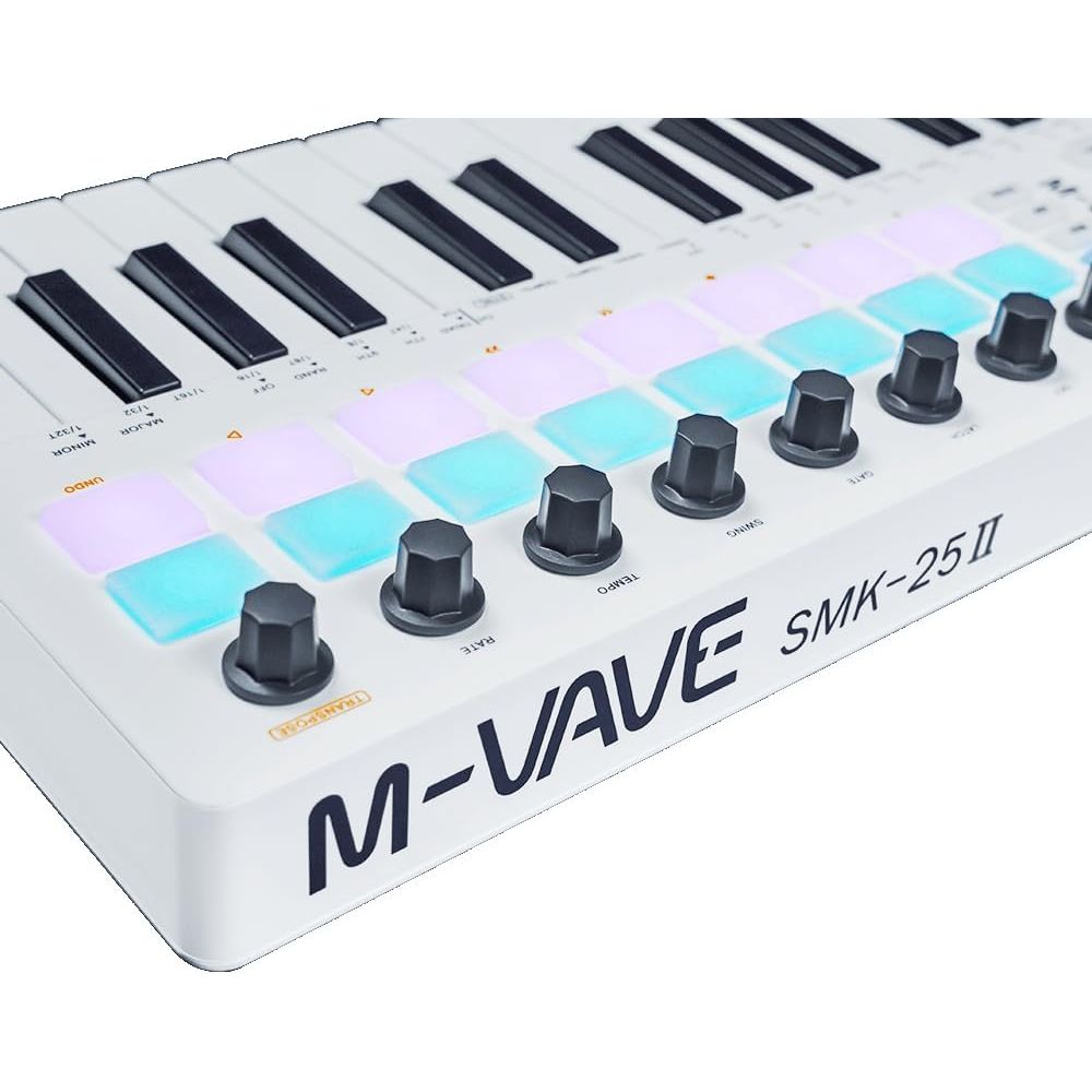 M-Vave SMK 25 MKII – Wireless BT Midi Keyboard Controller 3