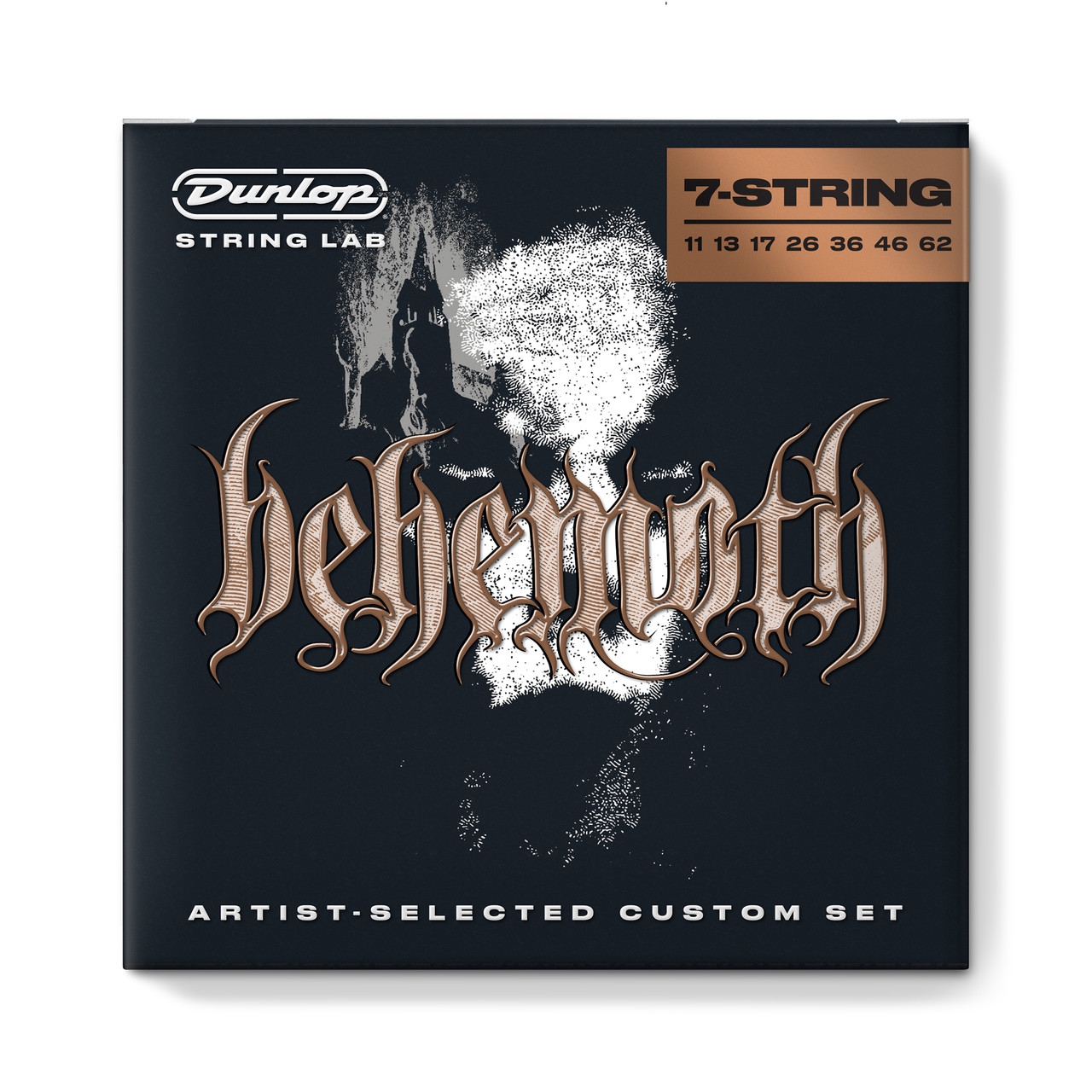 Jim Dunlop BEHN11627 Behemoth Eg-nkl 7 Telli Elektro Gitar Teli (11/62) 1